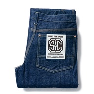 SAMURAI JEANS SM410DBN 17oz Special Slub Selvedge Double Knee Work Pants