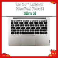 for Lenovo Keyboard Cover IdeaPad Flex 5i Slim 5i Lenovo Yoga Slim 7 Ryzen 7 Silicone 14'' Inch Laptop Protector Keypad Skin Film Soft Ultra Thin Xiaoxin Air 14