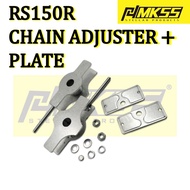 RS150 RSX150 Chain Adjuster Bracket/Chain Adjuster Plate/Swing Arm Am Bracket Ikat Rantai Kaki(2 pcs