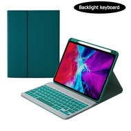 7-Color Backlit Keyboard Case For Xiaomi Mi Pad 6 Pro Mi Pad 6 11 inch 2023 Fabric Cover with Pencil