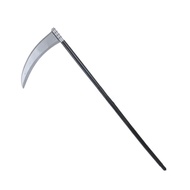 ✔✔✔ Halloween Supplies Plastic Weapons Death Scythe Performance Props Devil Scythe Ghost Festival Fo