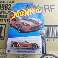 Hotwheels CORVETTE C7 Z06 CONVERTIBLE 34/250 Metal Car (kg33)