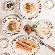 ชุดจานชาม+ช้อนเซรามิก Pasto Luxury งานหรูหรา ฟิลคุณหนูมากก Lassie Decor