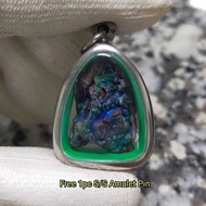 Colorful Leklai Pendant 彩色力泥吊坠 Leklai Amulet 马来西亚力泥 100% Natural Leklai