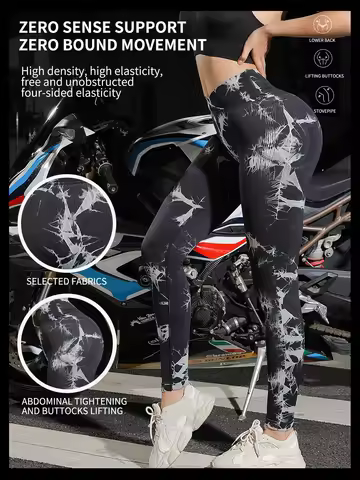 Tie Dye Fitness Legging Woman Push Up Workout Sport Leggings Women Scrunch Butt Female Outfit Gym Se