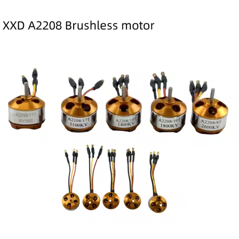 Hot sale Brushless motor XXD A2208 2208 1000KV 1100KV 1400KV 1800KV 2600KV for RC Airplane Fixed-Win