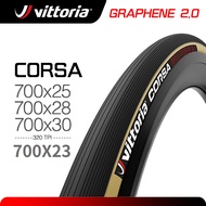 (COD) Vittoria Corsa Bike Tire 700X25C Road Tire 700×28C/32C Graphene 2.0 Black Skin Folded Tires 32