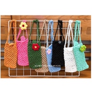 Mini mesh phone bag, beach bag (many colors)