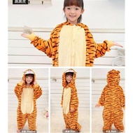 Xie TIGER CHARACTER ONESIE COSTUME Cosplay Kids Sleepwear Pajamas