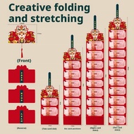 2026 Folding Red Envelopes Lucky Money Bag Horse Year Kids Angpau Spring Gift Festival Blessing Q4p7