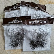 Spoof Gift 1 Stretchable Spider Web, Halloween Cob Web Decoration, with Fake Spider, Web Knitting Cr
