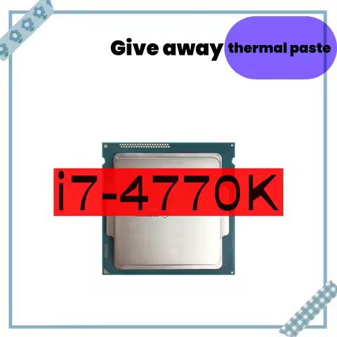 Core i7-4770K i7 4770K i7 4770 K 3.5 GHz Quad-Core Eight-Thread CPU Processor 84W LGA 1150
