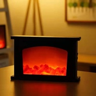 LED Flame Lantern Lamp Simulation Flame Fireplace Night Light