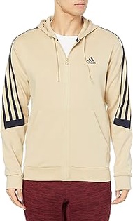 ECT47/TF446 Men's Sweatshirt, Future Icon, 3 Stripes, Full Zip Hoodie