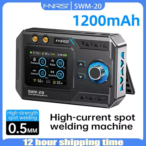 FNIRSI Handheld SWM-20 Lithium Battery Spot Welding Pen DIY Battery Assembly Spot Welding Machine+In