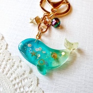 共5款 鑰匙圈 吊飾 鯨魚 海洋 海 雪 櫻花 貝殼 禮物 手作 療癒