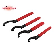Coilover Wrench, Hook Wrenches Tools Set Shock Spanner Wrench Set C-Shape Spanner Adjustable Spanner