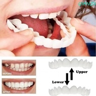QIANZHI Teeth Accessories Cover Silicone Teeth Beauty Snap On Smiling Cosmetic Teeth False Teeth Ven