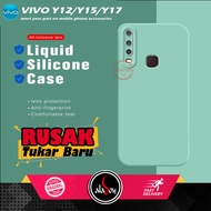 Case Vivo Y12 / Y15 / Y17 Casing Soft Case Macaron Liquid Pro Camera