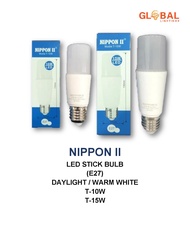 *READY STOCK* NIPPON II 10W / 15W LED E27/PLC ES BULB 220-240V - Daylight / Warm White