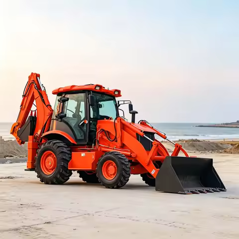 High-Efficiency Operation Corrosion-resistant Coating compact backhoe loader rc backhoe loader