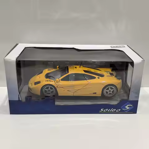 Diecast SOLIDO 1/18 Scale Mclaren F1 GTR T4 Alloy Car Model