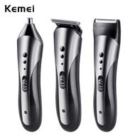 KEMEI KM-1407 Rechargeable Electric Nose Hair Clipper Multifunctional Men Hair Trimmer Professional Shaver Beard Razor