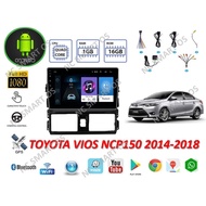Toyota Vios NCP150 2013-2018 10' inch MP5 Car Android Player support AHD Camera