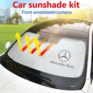 Car Window Sun Shade Windshield Visor Car Accessories For Mercedes Benz W203 W210 W211 W124 W202 W204 AMG E300L E300L