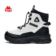 Kappa | รองเท้าบูทมาร์ตินผู้หญิงปักุ่มด้วยฝ้าย