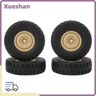 XUEXII 4Pcs/Set RC Tires, High Performance Rubber RC Car Wheels, Durable 70mm Diameter RC Wheels Tir