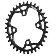 Pass Quest Bike Chainring 82Bcd Bicycle Narrow Wide Chainring 30-36T Round/oval MTB Bike Crankset For Fsa Alpha Drive Marlin 7