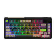 Bàn phím FL-Esports CMK75 Không dây Desert Grey Blue FLCMMK Ice Pink