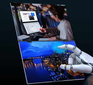 GOOJODOQ มอนิเตอร์ แบบพกพา touch monitor 15.6 นิ้ว แบบพกพา Single-sided touch พับได้ 1920 IX1080P FH