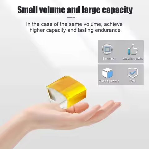 PURFIELD 401012 3.7V 30mAh Battery Lithium Polymer Rechargeable Batteries for GPS TWS Bluetooth Head