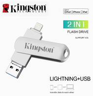 Kingston USB แฟลชไดรฟ์ OTG 256GB 512GB 1TB รูปถ่ายติด USB 3.0แฟลชไดร์ฟสำหรับ IPhone14/13/12/11 /X/ 8/7/6/ IPad แอนดรอยด์