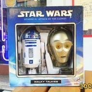 ［星際大戰3PO+R2D2對講機盒裝］