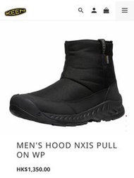 KEEN 東京原創雪靴 男裝 防水防寒 Size US8/26cm