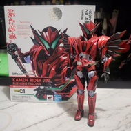 [二手]S.H.Figuarts 幪面超人 迅 SHF Kamen Rider 假面騎士 Jin Burning Falcon 滅亡迅雷 Ark 火鳥