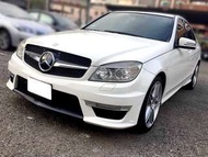 【全額貸】二手車 中古車 2009年 C300 3.0白 黑內裝