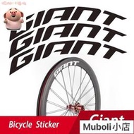 12 件標誌公路自行車碳纖維輪組貼紙 3038405055608088 毫米品牌車輪貼花適用於Giant