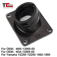 Motorcycle 4DA-13565-00 Carburetor Intake Manifold for Yamaha YZ250 YZ 250 1992-1995 YZ250D YZ250E Y
