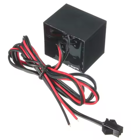 12V EL Wire Driver Controller Connector For Soft Flash Flexible Neon EL Wire Light Lamp Glow EL Stri