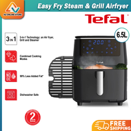 [ NEW ] Tefal 6.5L Easy Fry Grill &amp; Steam 3IN1 Air Fryer (FW2018) (air fryer) (airfryer) (penggoreng udara)