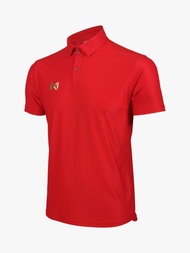 WARRIX เสื้อโปโล คลาสสิค เสื้อลำลอง Polo เนื้อผ้าผสม Spandex เฟล็กญี่ปุ่น 3D (WA-214PLACL32)