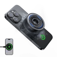 TELESIN หม้อน้ําโทรศัพท์มือถือแม่เหล็ก Pro Cooler Fan ฮีทซิงค์สําหรับโทรศัพท์มือถือแท็บเล็ต Cooler ส