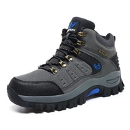 kasut hiking lelaki hiking shoes Outdoor High-Top Hiking Shoes Hiking Shoes Waterproof Sports Shoes