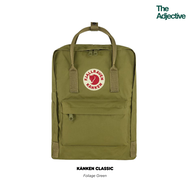 Fjallraven/Kanken Classic โทนสีเขียว /กระเป๋าสะพายหลัง เป้ Kanken เป้คองเก้น ฟยัลราเว่น กระเป๋า Kanken แท้ เป้คองเก้นสะพายหลัง School Bag Kanken Bag Kanken Backpack