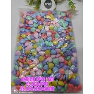 1 Pound Love Beads 1 cm