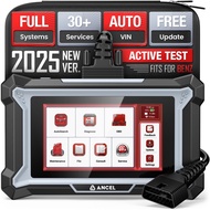 ANCEL DS160 OBD2 Car Diagnostic Tool Bidirectional All System A/F DPF Regen 30+Reset OBD2 Automotive